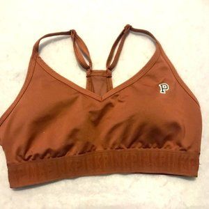 PINK Victoria Secret Ultimate Women’s Bra Rustic Brown Size M Medium